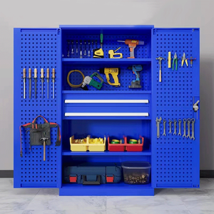 Armoire <span class=keywords><strong>de</strong></span> <span class=keywords><strong>rangement</strong></span> <span class=keywords><strong>de</strong></span> <span class=keywords><strong>garage</strong></span> en métal avec serrure, <span class=keywords><strong>casier</strong></span> en acier <span class=keywords><strong>de</strong></span> 72 pouces <span class=keywords><strong>de</strong></span> haut avec 5 étagères réglables pour le bureau, la maison et l'entrepôt - Product Image 2