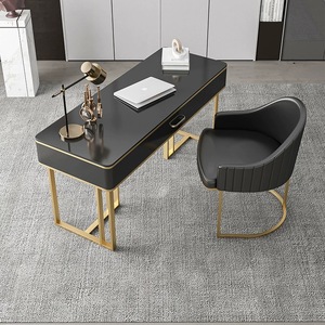 Mesa ejecutiva moderna para oficina, muebles de oficina, escritorio de jefe, escritorio de lujo, mesa de jefe para oficina - Product Image 4