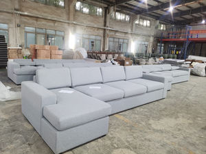 Ensemble <span class=keywords><strong>de</strong></span> canapés modulaires sectionnels modernes pour hall d'hôtel, configuration flexible, mobilier pour réception et <span class=keywords><strong>salle</strong></span> d'attente d'appartements et <span class=keywords><strong>de</strong></span> villas - Product Image 4