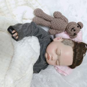 18 인치 Reborn 아기 인형 페인트 완료 신생아 장난감 실리콘 소프트 터치 현실적인 소장 예술 인형 <span class=keywords><strong>Chucky</strong></span> - Product Image 5