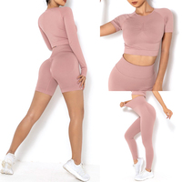 Leggings de sport sans couture sexy pour femmes, vente en gros, push-up, tenues de sport sur mesure, pantalons de yoga gris, fabricants