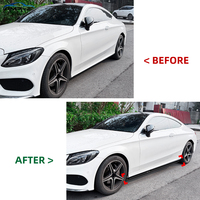 AMP-Z W205 Nouvelle conception de haute qualité, jupes latérales pour Mercedes Benz Classe C W205 C205 M Sport 2015-2021, accessoires automobiles