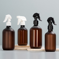 Botella de Spray PET Ámbar de 300ml 500ml para Jardinería, Uso en Pisos y Hogar - Pulverizador Recargable para Plantas con Gatillo Duradero
