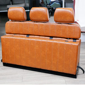 Siège-lit pliant en cuir pour <span class=keywords><strong>camping</strong></span>-<span class=keywords><strong>car</strong></span>, compatible <span class=keywords><strong>Ford</strong></span> <span class=keywords><strong>Transit</strong></span>, design étanche, augmente l'espace du coffre, utilisation bidirectionnelle - Product Image 3