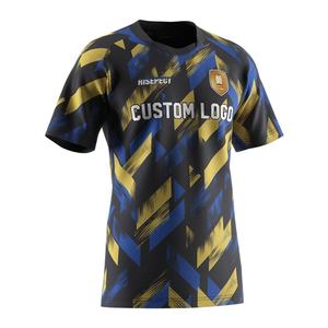 T-shirt de sport à col en V pour homme, en jersey 100 % polyester, style rugby Nouvelle-Zélande – Nouvelle collection en promotion - Product Image 3