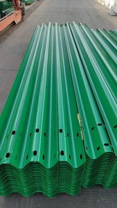 Rural Road Crash Barrier Hot-dip Galvanized <strong>Highway</strong> Safety protection Barrier Waveform <strong>Guardrail</strong> Board - Product Image 5