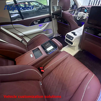 Kits Interiores de Lujo de Alta Calidad en Aluminio para Automóviles, Asientos Traseros Eléctricos Mejorados para Mercedes GL350 450 600 X166 X167 Maybach