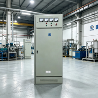 Armoire de compensation à faible tension AC 380V Zhixin GGJ à économie d'énergie, panneau de réglage de puissance réactive IP30, condensateurs 4-12 voies