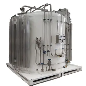 Professional Manufacturer Stainless Steel Vertical Cryogenic Liquid Nitrogen Co2 Microbulk Tank