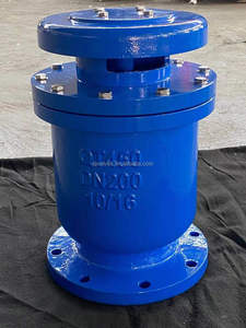 Van xả khí composite tốc độ cao, van xả khí mặt bích dòng chảy cao, van xả thủy lực nước thải fgp4x - Product Image 5