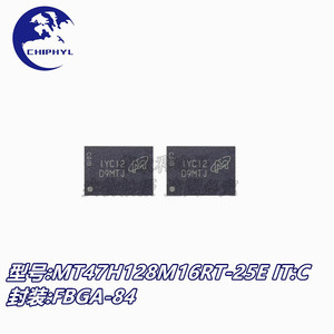 Chip de Memoria Genuino MT47H128M16RT-25E 2Gb DDR2S DRAM, Interfaz SPI FBGA84, Almacenamiento de Memoria - Product Image 4