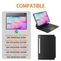 Keyboard Magnetik Cepat Kirim, Tipis, dan Pintar, Cocok untuk Samsung Galaxy Tab S12 Ultra 14.6 Inch