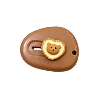 Cuchillo artesanal con diseño de oso y conejo, mini cortador de papel para estudiantes, abridor de cajas, accesorio de papelería - Product Image 5