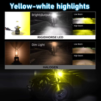 BB137 H4 40w feux de croisement Mini systèmes d'éclairage de conduite antibrouillard vélo Moto phares Led ampoule lampe pour moto moto