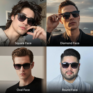 NOVISON Retro Shades Double Beams CE UV400 Full Rim Oval Frame Sports <b>Sunglasses</b> for Unisex Outdoor Use - Product Image 3