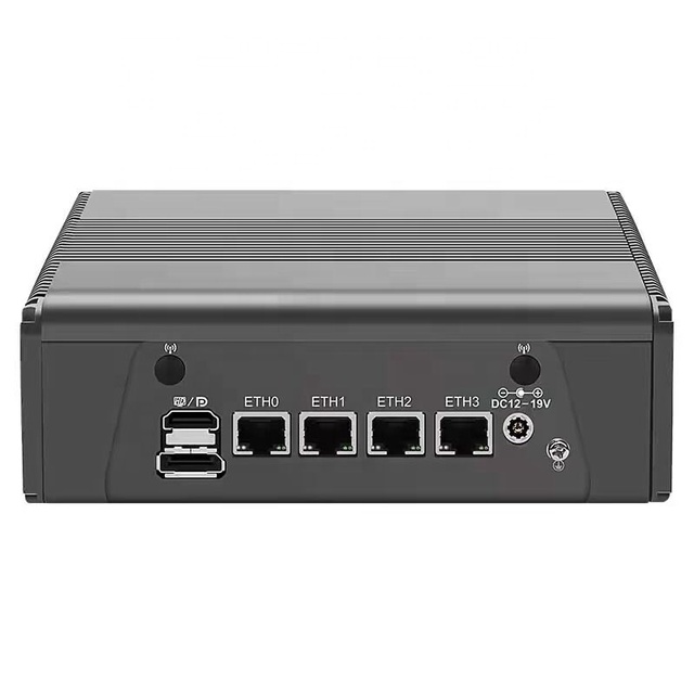 AMD Ryzen9 7940hs Firewall Appliance Mini PC R7 7840HS 4xIntel 2.5GbE I226 LAN 8K VPN Router PC Type-C TF HD DP Industrial Pc