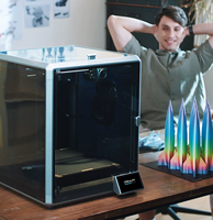 Offre Spéciale – Imprimante 3D Creality K1 Max d'occasion – Imprimante 3D de bureau à faible coût et haute vitesse – Imprimante 3D d'occasion Creality