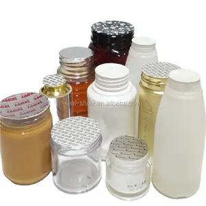 ガラス/プラスチックボトルキャップパック液体/ジュースミルク水飲料用の高品質誘導アルミホイルシールライナー/ワッド