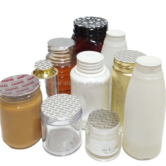 High Quality Induction Aluminum Foil Seal Liner/wads for Glass/plastic Bottle Cap Pack Liquid/juice Milk Water Beverage