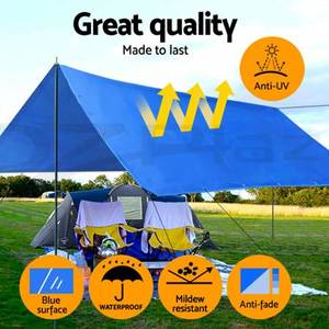 Bâche imperméable à la poussière PE auvent tente abri couverture voiture bateau jardin cour <span class=keywords><strong>sol</strong></span> - Product Image 5