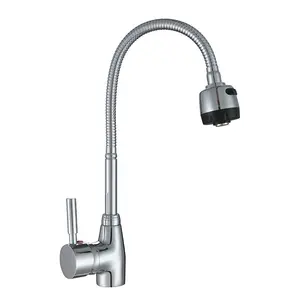 卫生洁具软管可调单孔黄铜厨房水槽水龙头水龙头制造商