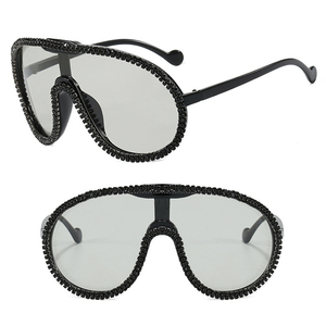 DL Kính kim cương Studded cưỡi Windproof lớn khung tích hợp kính mát - Product Image 6