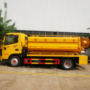 <span class=keywords><strong>Dongfeng</strong></span> รถดูดสิ่งปฏิกูล4x2รถดูดสิ่งปฏิกูลด้วยแรงดันสูงทำความสะอาดเจาะท่อระบายน้ำ - Product Image 4