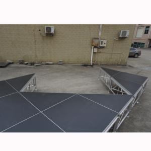 Plataforma de escenario de rendimiento de festival de altura ajustable escenario de aluminio - Product Image 2