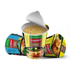 SINOMIE Instant Noodles Production Line Free Sample Vietnam Style Halal Oem Cup Instant Noodle