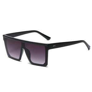 Gafas de Sol Unisex de Lujo a la Moda, Diseño <span class=keywords><strong>para</strong></span> <span class=keywords><strong>Hombre</strong></span>, Montura Grande de Acetato, <span class=keywords><strong>Lentes</strong></span> Polarizadas con Parte Superior Plana, Logotipo Personalizado, Venta al Por Mayor - Product Image 6