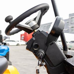 HTEL-06 소형 휠 구동 트랙터 전동 백호 굴삭기 로더 장비 판매용 미니 프런트 엔드 로더 - Product Image 6