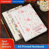 Carnet de notes A5 imprimé avec couverture en PU, journal exquis pour filles, design élégant, vente en gros, cadeau, journal intime – Stock direct usine