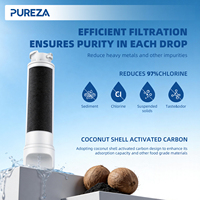 Filtre à eau Pureza Z022 pour réfrigérateur, compatible avec Frigidaire EPTWFU01 Water and Ice, EWF02