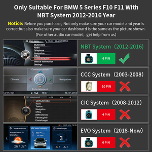 10.25'' Auto Carplay for BMW <strong>5</strong> Series F10 F11 2012-2016 With NBT System Car Radio Multimedia Player - Product Image 6