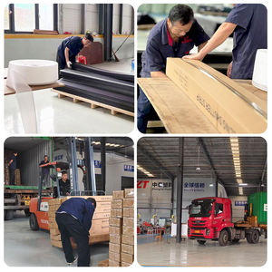 Profilé décoratif creux en mousse PVC moderne, bande de plinthe écologique, résistant à l'humidité, pour panneau mural, coin de plafond et sol - Product Image 6