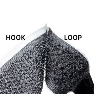 Velcros OEM de haute qualité, auto-adhésifs double face, crochets et boucles sur mesure avec bande - Product Image 4