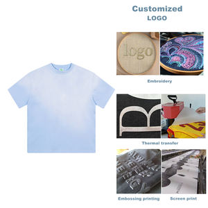 Logo personalizzato tessuto di ghiaccio UPF 50 + vestiti per bambini a maniche corte stile nostalgico 230G blocchi 95% di raggi UV vestiti per adolescenti - Product Image 4