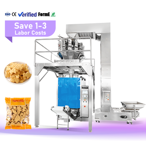 Máquina Envasadora Automática Vertical de Bolsitas para Galletas y Dulces, Máquina Envasadora de Granulados en Rollo de Película - Product Image 1