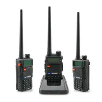 Commercio all'ingrosso BAOFENG uv-5r Walkie Talkie Two Way Radio Baofeng UV-5R 128 canali 5-10km talkie walkie
