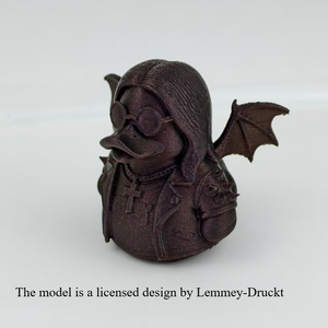 Adorno de Pato de Graduación Moderno de Mediados de Siglo Impreso en 3D - Product Image 3