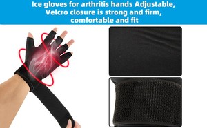 Paket Gel Panas & Dingin yang Dapat Digunakan Kembali untuk Pergelangan Tangan, Sarung Tangan Rehabilitasi Tangan untuk Meredakan Nyeri Tendonitis <span class=keywords><strong>Osteoporosis</strong></span> - Product Image 4