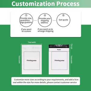 Wholesale Portable Pe Ldpe Plastic Self Sealing <b>Bag</b> logo Printed Poly Green <b>Mailing</b> <b>Bag</b> for Fashion Accessory Packaging - Product Image 5