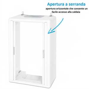Cubierta Aislante de PVC para Calderas 58.5x38.5x98 cm, Material Ignífugo de Panal para Sistemas HVAC Domésticos - Product Image 4