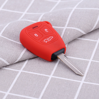 Cubierta de llave de coche inteligente de silicona duradera anticaída decorativa de alta calidad con 4 botones