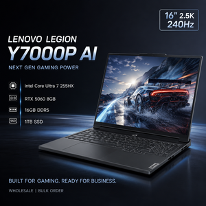 ขายส่งสำหรับ Lenovo Legion Y7000P Ai PC 2025 Intel ultra 7 255HX 16GB 1TB RTX 5060 16 "240Hz แล็ปท็อปโลหะแบรนด์ใหม่สำหรับเล่นเกมพีซี - Product Image 1