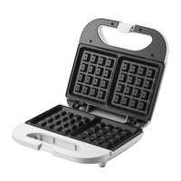 Certification de qualité Personnalisé 800w 2 Tranches Gaufrier métal antiadhésif Sandwich Grillé Maker Grill