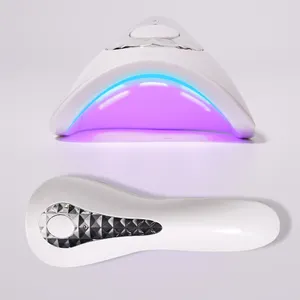 厂家直销沙龙美甲灯UV Led美容灯手持式便携式充电美甲灯