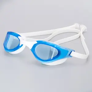 Profesyonel yetişkin yüzme gözlük Anti sis su geçirmez rekabet yarış yüzme gözlükleri