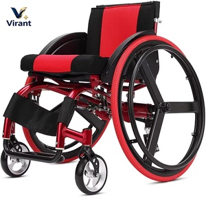 Fauteuil roulant sportif léger et pliable avec <span class=keywords><strong>coussin</strong></span> de siège respirant pour les déplacements quotidiens en extérieur et les activités de mobilité limitée - Product Image 5