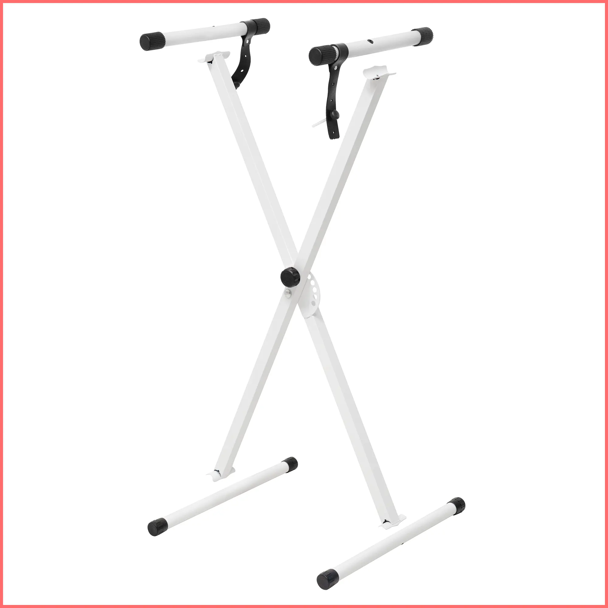 KS-C1 Lebeth Wholesale New Design Music Stand Adjustable Metal Single X Type Electronic Keyboard Stand